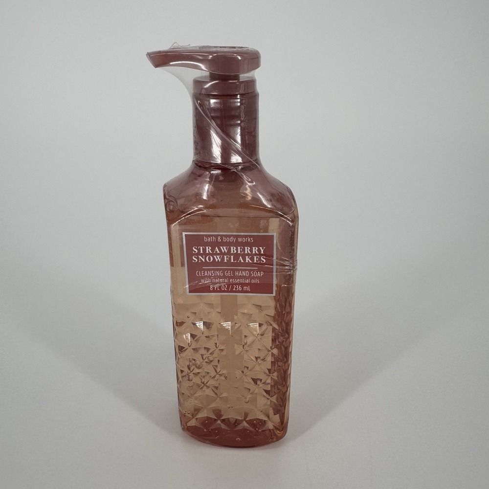 BATH & BODY WORKS CLEANSING GEL HAND SOAP‎ W/ESSENTIAL OIL 8 OZ